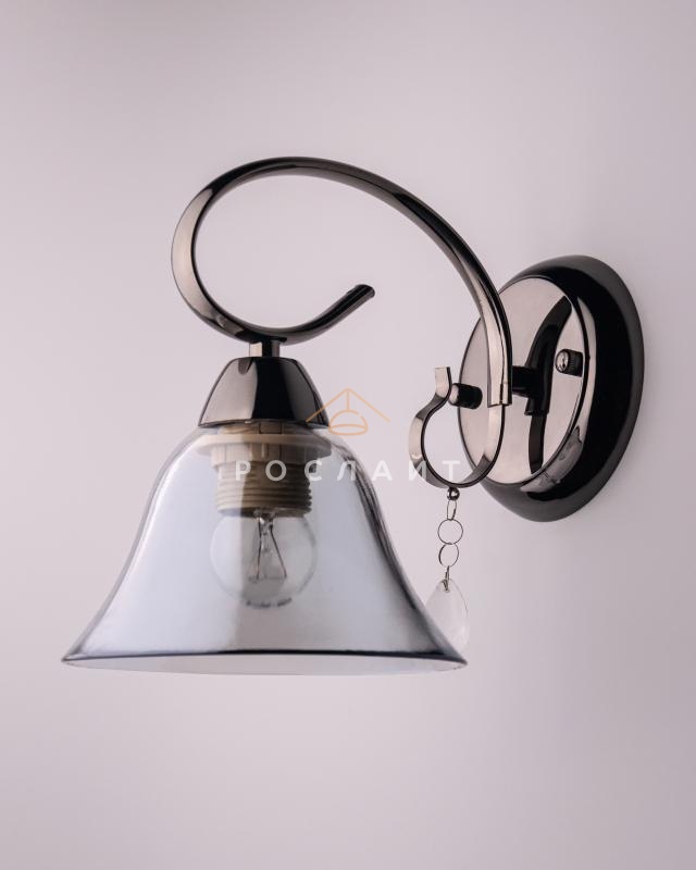 Плафон для люстр Осла "Лофт" серебро