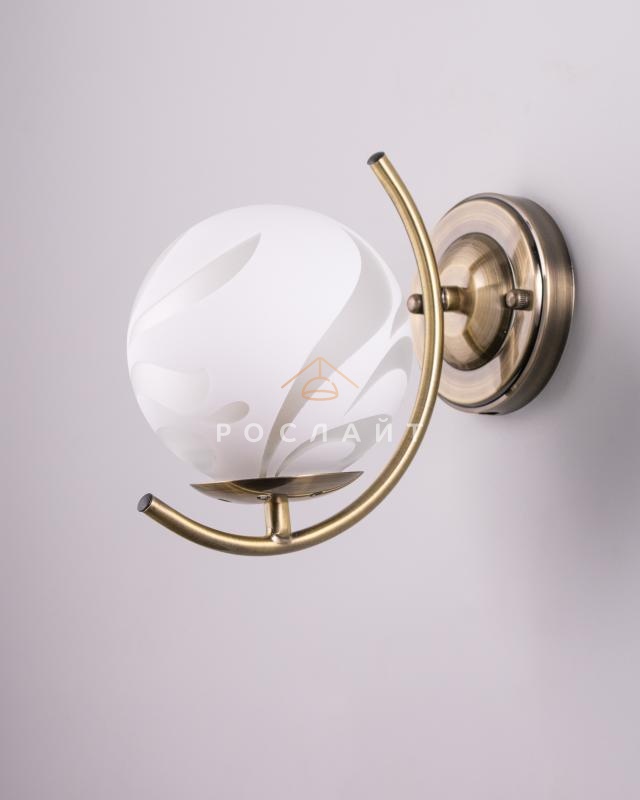 Плафон для люстр Сфера "Фибра" белый