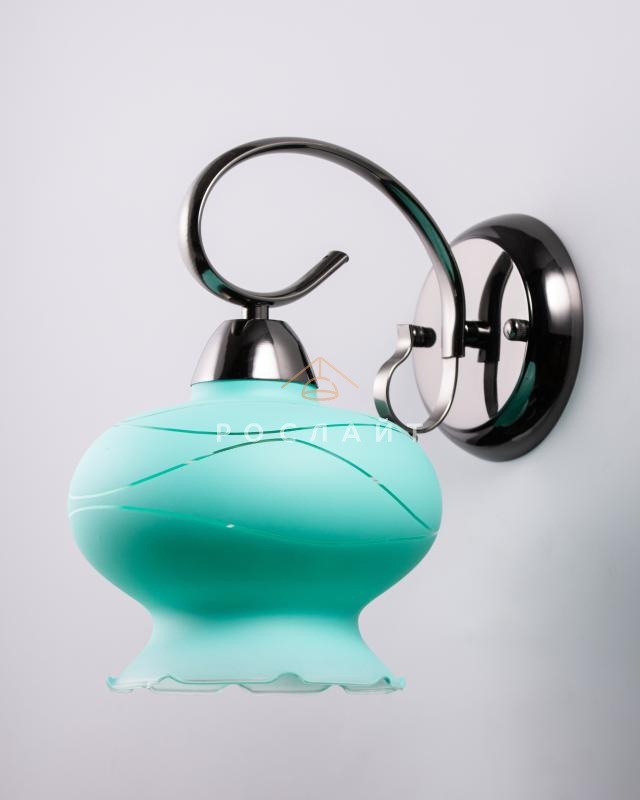 Плафон для люстр Алани "Тини" зеленый