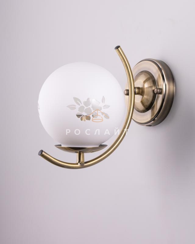 Плафон для люстр Сфера "Ларио" белый