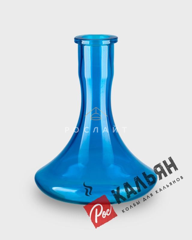 Колба для кальяна "Craft" синяя покраска