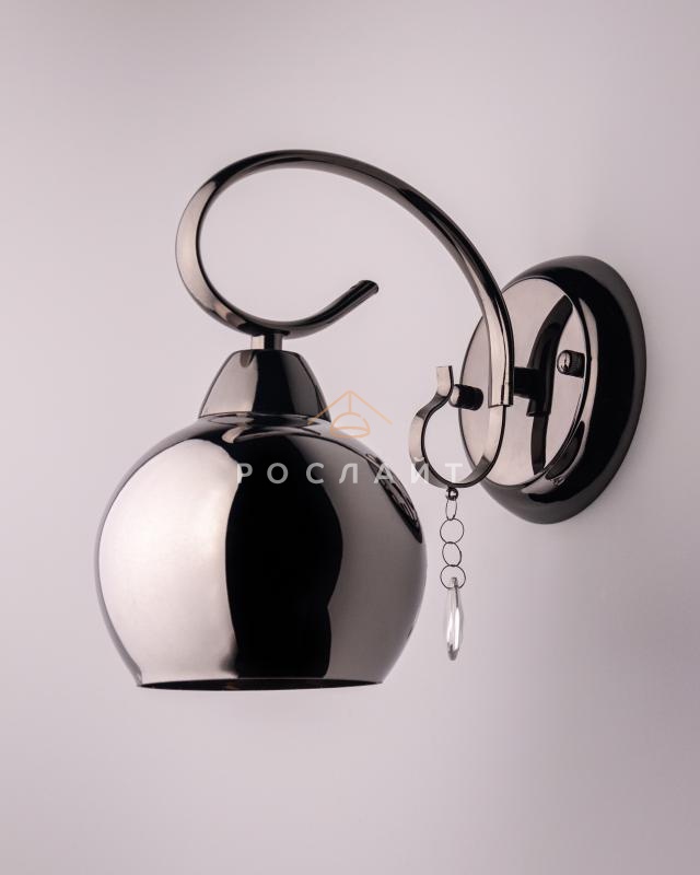 Плафон для люстр Полусфера "Лофт" зеркало