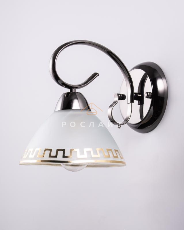 Плафон для люстр Лекса "Комби" белый с золотом