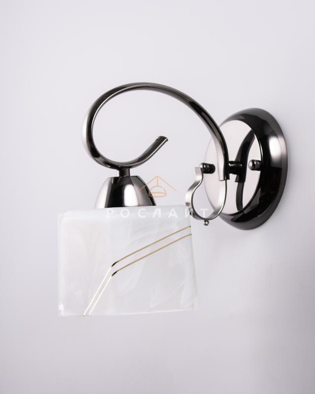 Плафон для люстр Луфи "Лури 2" белый с золотом