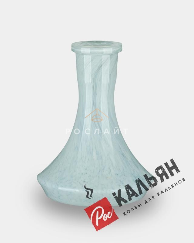 Колба для кальяна "Mini Craft" белый алебастр