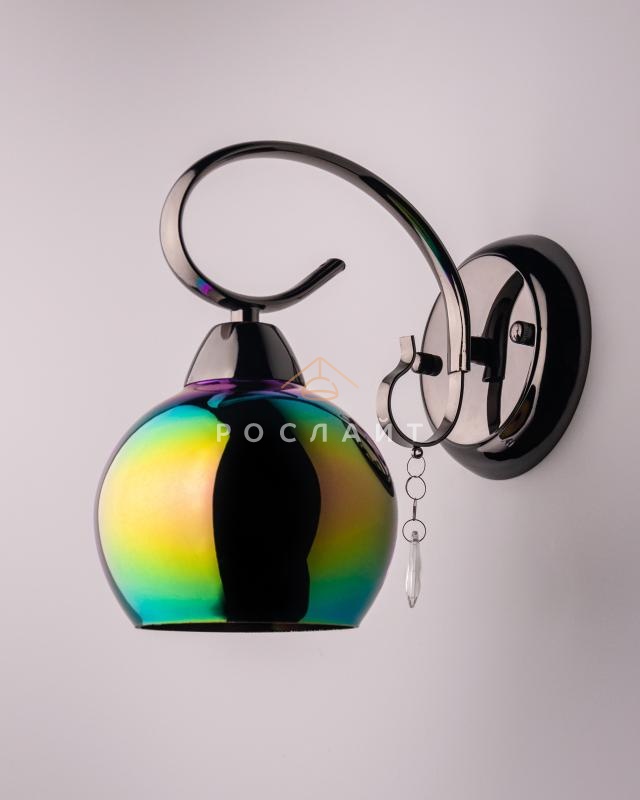 Плафон для люстр Полусфера "Лофт" радуга