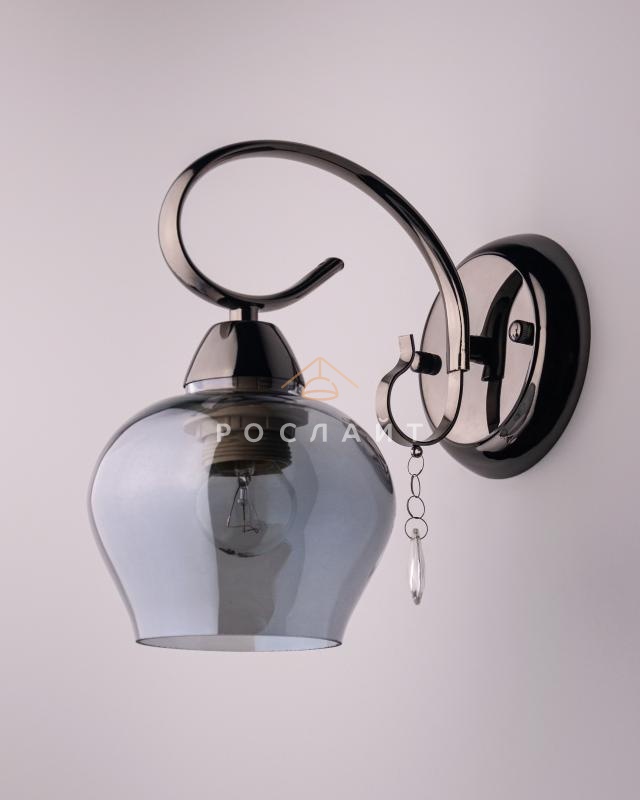 Плафон для люстр Ладера "Лофт" серебро