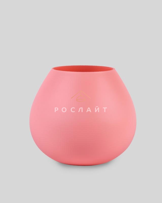 Ваза "Ладера" коралловая 