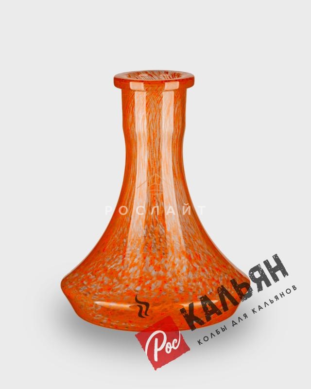 Колба для кальяна "Mini Craft" оранжевый алебастр