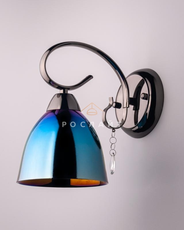 Плафон для люстр Этюд "Лофт" синяя радуга