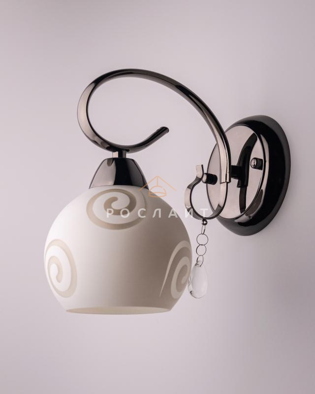 Плафон для люстр Полусфера "Спира" белый