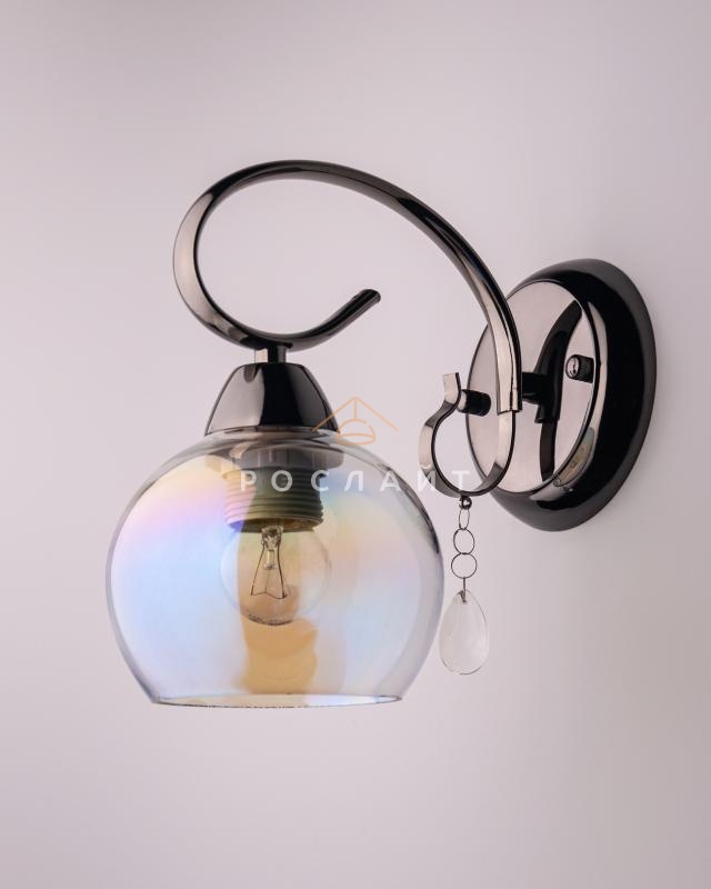 Плафон для люстр Полусфера "Лофт" перламутр