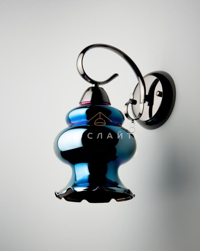 Плафон для люстр Кэтра "Лофт" синяя радуга