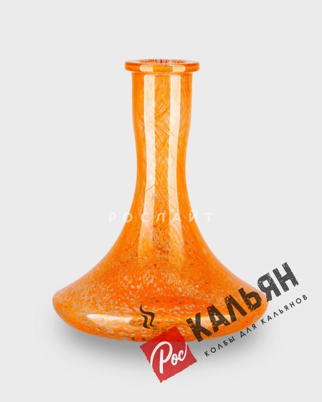 Колба для кальяна "Craft" оранжевый алебастр