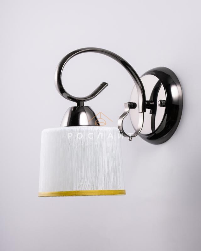 Плафон для люстр Цили "Эскра" белый с золотом M