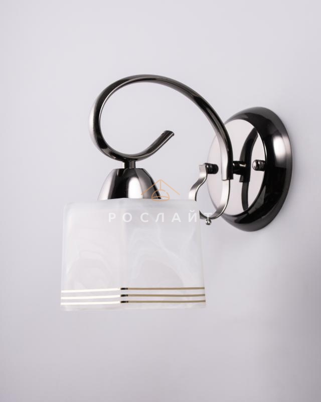 Плафон для люстр Луфи "Стап" белый с золотом