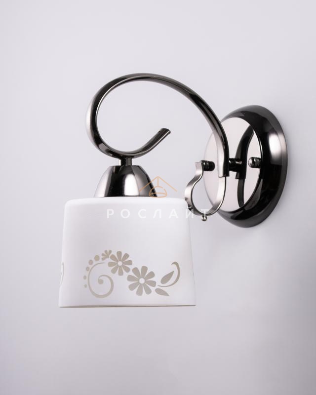 Плафон для люстр Цили "Завит" белый M