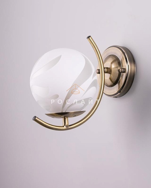 Плафон для люстр Сфера "Фибра" белый