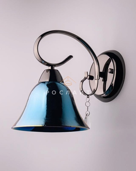 Плафон для люстр Осла "Лофт" синяя радуга