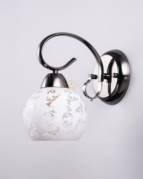 Плафон для люстр Полусфера "Киш" белый