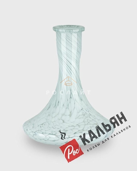 Колба для кальяна "Craft" белая крошка