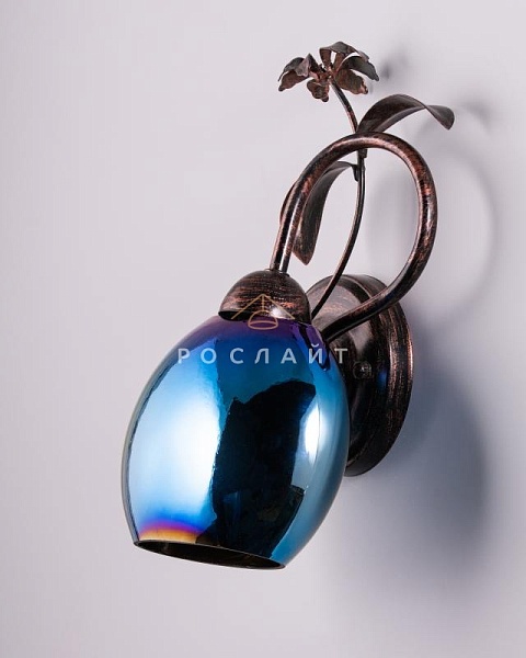 Плафон для люстр Плира "Лофт" Синяя Радуга