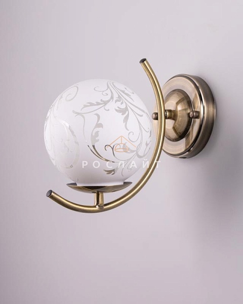 Плафон для люстр Сфера "Вето" белый