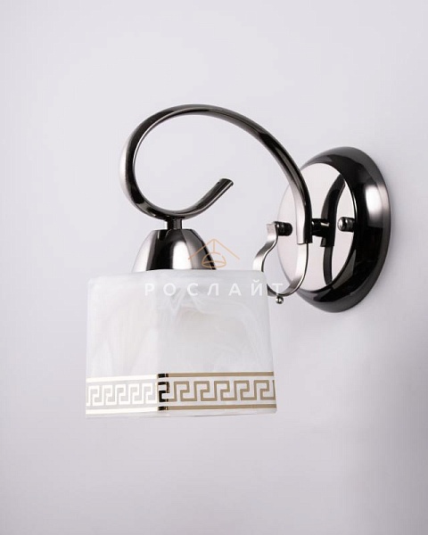 Плафон для люстр Луфи "Ируна" белый с золотом