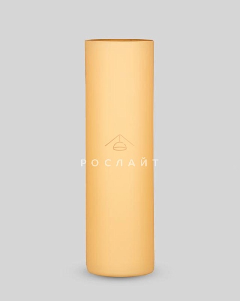 Ваза "Цилиндр" желтая