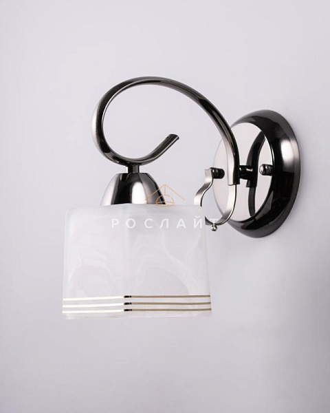 Плафон для люстр Луфи "Стап" белый с золотом